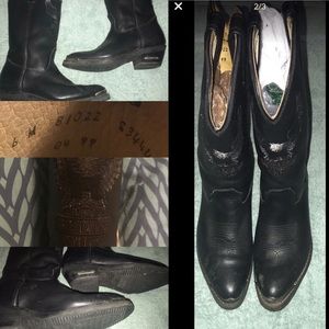 Vintage women Harley Davidson cowboy boots
